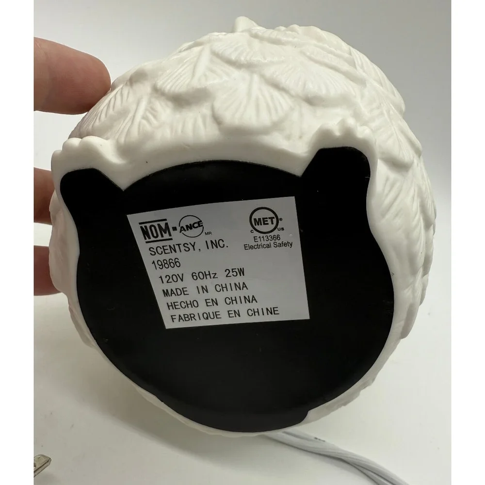 Scentsy Whoot Owl Candle Wax Warmer Full‎ Size 6